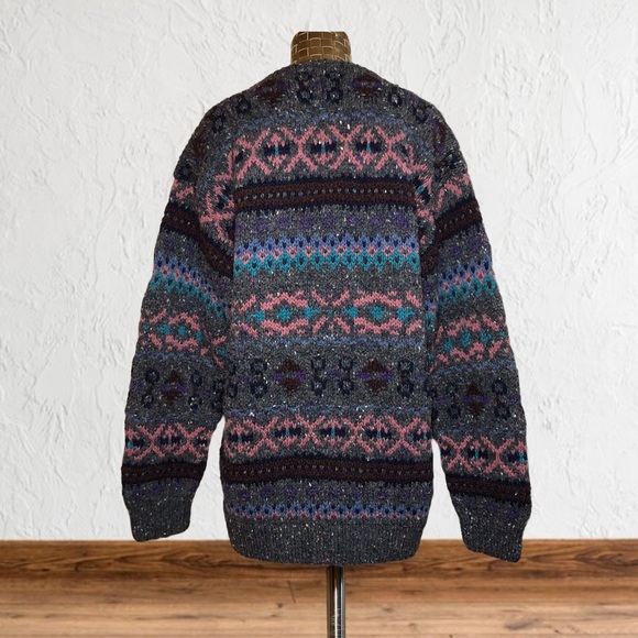 Vintage Britches Hand Knit Wool Sweater - Picture 2 of 16